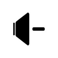 sound volume icon design vector