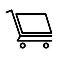 shopping cart icon design vector template