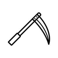 scythe icon design vector template