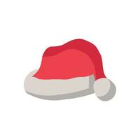 santa hat icon vector of color style illustration design