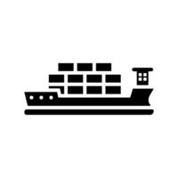 container shipping icon vector illustration design