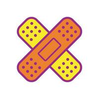 band Aid bandage plester icon design vector