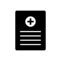 medical recipe icon design vector template