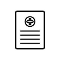 medical recipe icon design vector template