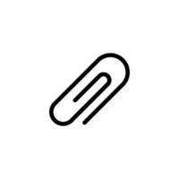 paper clip A1 vector