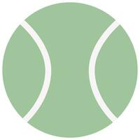 Vector tennis ball closeup isolated on white background.