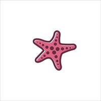 Star fish stock vector illustration