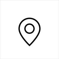 Location icon stock vector illustration