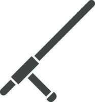 Tonfa icon vector image. Suitable for mobile apps, web apps and print media.