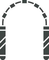 Nunchaku icon vector image. Suitable for mobile apps, web apps and print media.