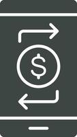 Funds Transfer icon vector image. Suitable for mobile apps, web apps and print media.