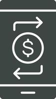 Funds Transfer icon vector image. Suitable for mobile apps, web apps and print media.