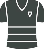 fútbol americano camisa icono vector imagen. adecuado para móvil aplicaciones, web aplicaciones y impresión medios de comunicación.