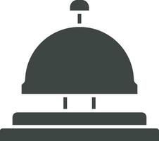 Bellhop Bell icon vector image. Suitable for mobile apps, web apps and print media.