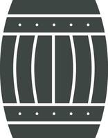 Barrel icon vector image. Suitable for mobile apps, web apps and print media.