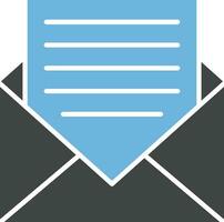 Email icon vector image. Suitable for mobile apps, web apps and print media.