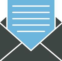 Email icon vector image. Suitable for mobile apps, web apps and print media.