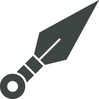 Kunai icon vector image. Suitable for mobile apps, web apps and print media.