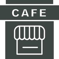 Cafe icon vector image. Suitable for mobile apps, web apps and print media.