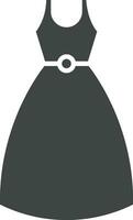 Cocktail Dress icon vector image. Suitable for mobile apps, web apps and print media.
