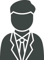 Chief Executive Officer icon vector image. Suitable for mobile apps, web apps and print media.