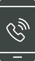 Dial Call icon vector image. Suitable for mobile apps, web apps and print media.