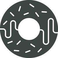 Doughnut sprinkled icon vector image. Suitable for mobile apps, web apps and print media.