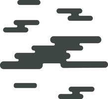 Foggy icon vector image. Suitable for mobile apps, web apps and print media.