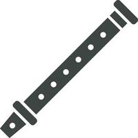 Flute icon vector image. Suitable for mobile apps, web apps and print media.
