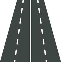Highway icon vector image. Suitable for mobile apps, web apps and print media.