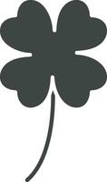 Four Leaf Clover icon vector image. Suitable for mobile apps, web apps and print media.