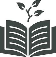 Growing Knowledge icon vector image. Suitable for mobile apps, web apps and print media.