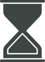 Hourglass Done icon vector image. Suitable for mobile apps, web apps and print media.