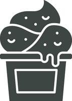 Ice Cream icon vector image. Suitable for mobile apps, web apps and print media.