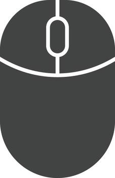 Mouse icon vector image. Suitable for mobile apps, web apps and print media.