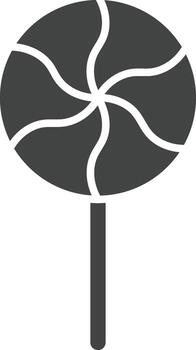 Lollipop icon vector image. Suitable for mobile apps, web apps and print media.
