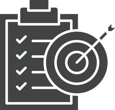 Goal Oriented icon vector image. Suitable for mobile apps, web apps and print media.