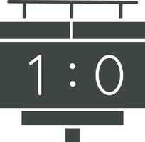 Scoreboard icon vector image. Suitable for mobile apps, web apps and print media.