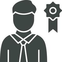 Reputation icon vector image. Suitable for mobile apps, web apps and print media.
