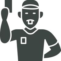 Referee icon vector image. Suitable for mobile apps, web apps and print media.