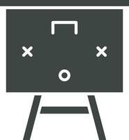 Presentation icon vector image. Suitable for mobile apps, web apps and print media.