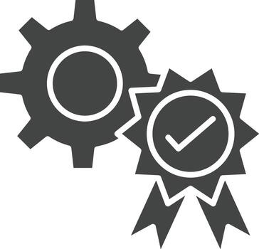 Quality Control icon vector image. Suitable for mobile apps, web apps and print media.