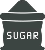 Sugar bag icon vector image. Suitable for mobile apps, web apps and print media.