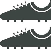 fútbol botas icono vector imagen. adecuado para móvil aplicaciones, web aplicaciones y impresión medios de comunicación.