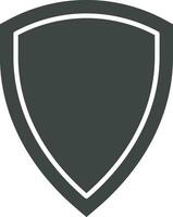 Shield icon vector image. Suitable for mobile apps, web apps and print media.