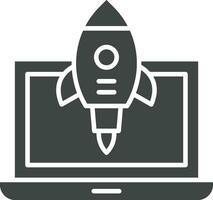 Startup icon vector image. Suitable for mobile apps, web apps and print media.