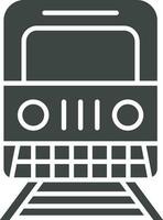 Train icon vector image. Suitable for mobile apps, web apps and print media.