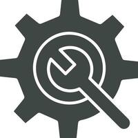 Technical Services icon vector image. Suitable for mobile apps, web apps and print media.