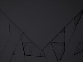 Abstract dark background with paper stack photo