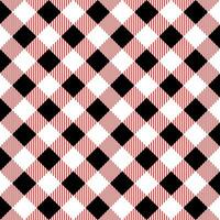 Gingham pattern template. Vector design.
